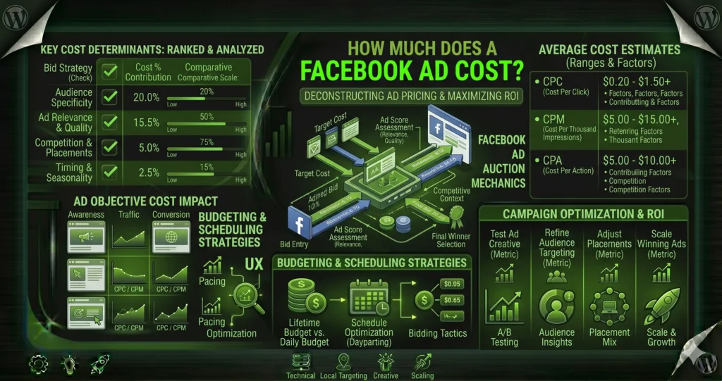 how much does a facebook ad cost